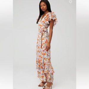 ELLIATT Dorrigo Maxi Wrap Dress